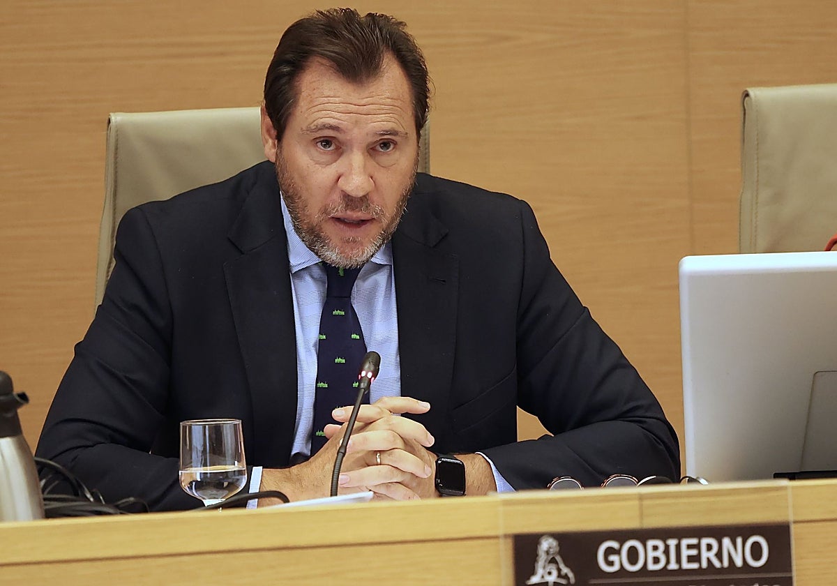 El ministro de Transportes, Óscar Puente, en una imagen de archivo