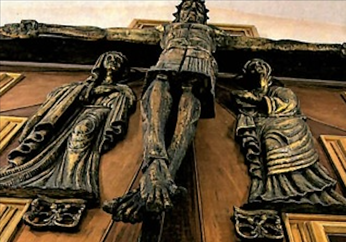 Cristo de la Iglesia de San José en Fuengirola donde sucedieron los hechos