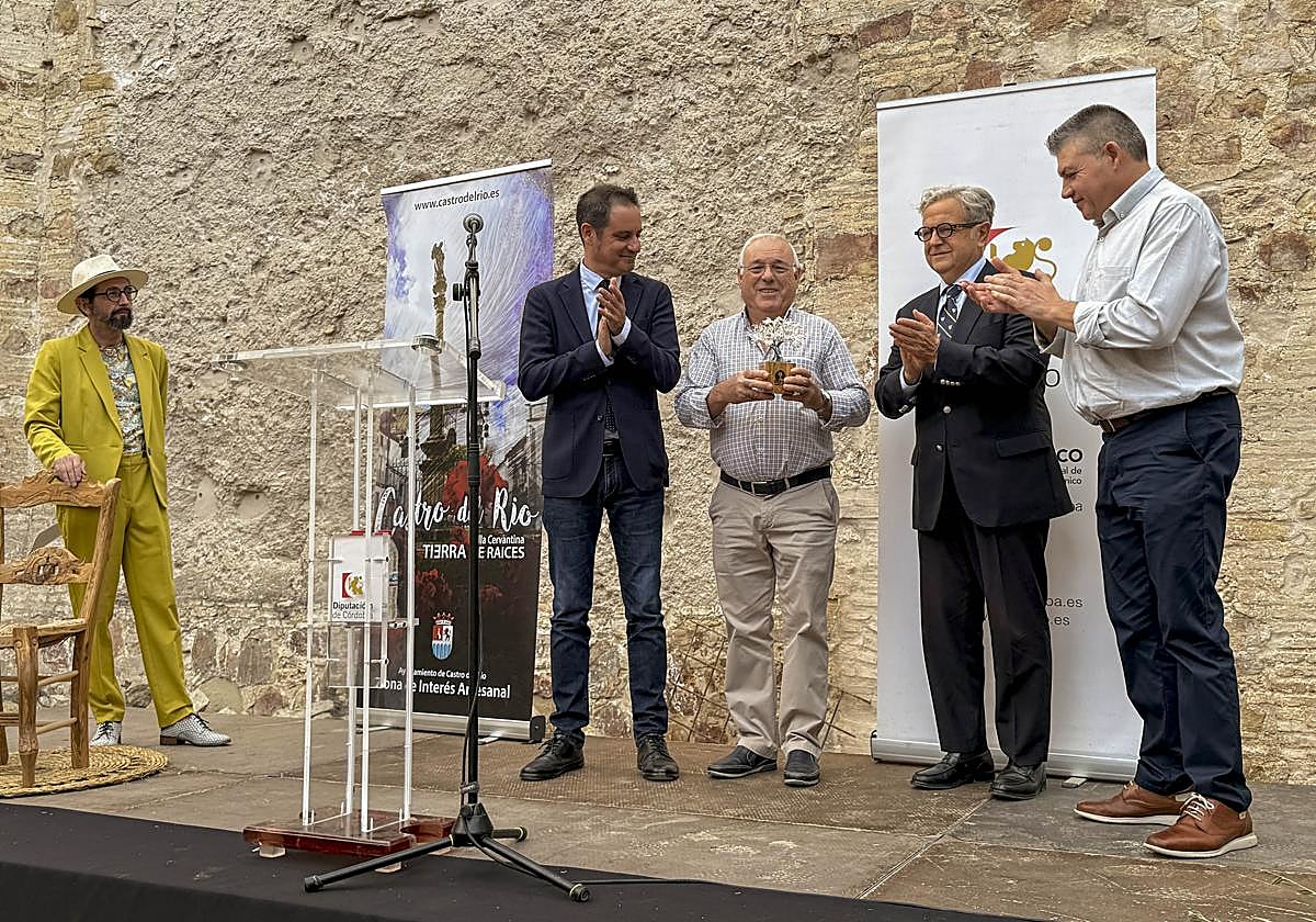 Entrega de premios en la inauguración de la feria 'Ars Olea'