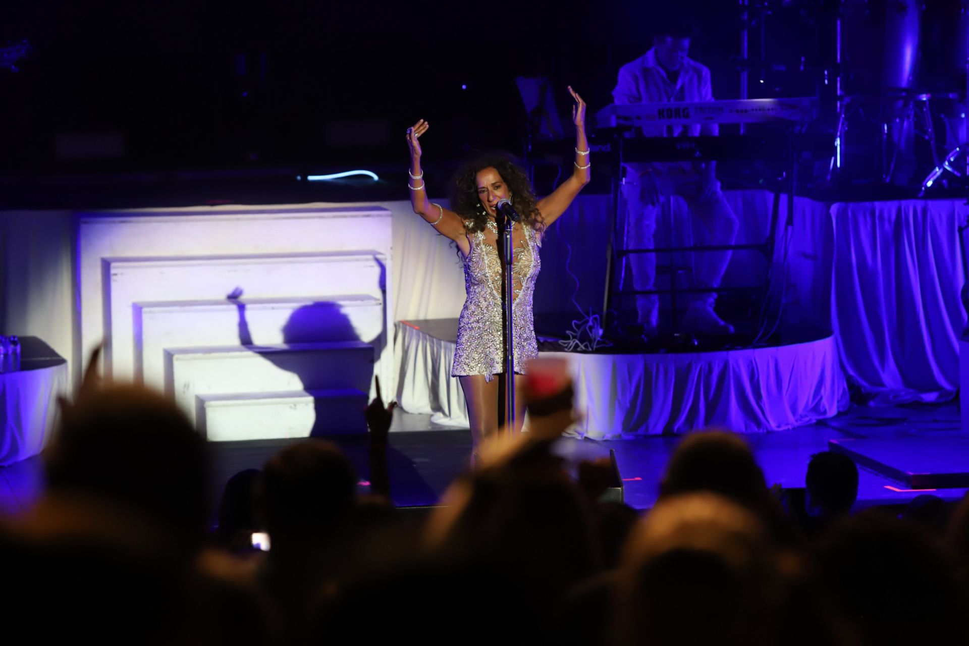 El vendaval de Rosario Flores en Córdoba, en imágenes