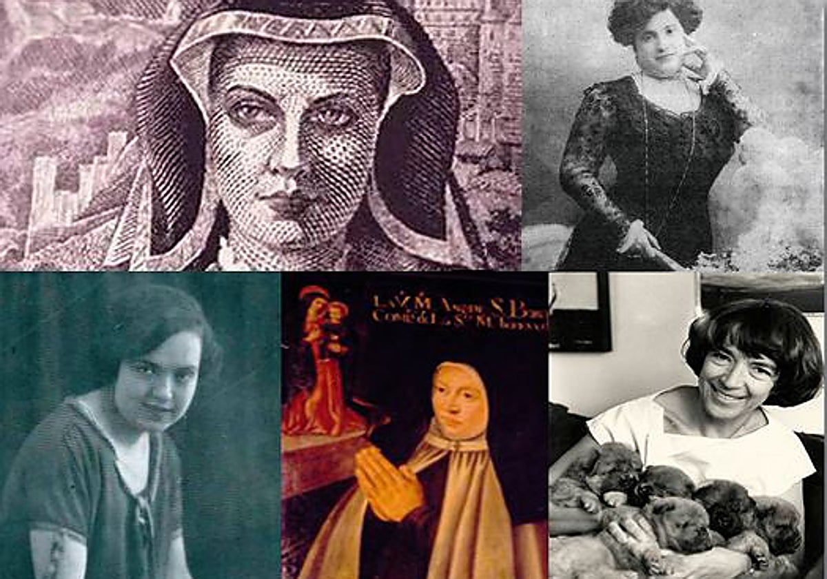 Fragmento de la portada del libro 'Mujeres en la historia de Toledo'