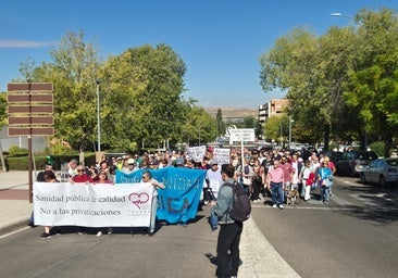 400 personas claman en Toledo por una sanidad pública de calidad
