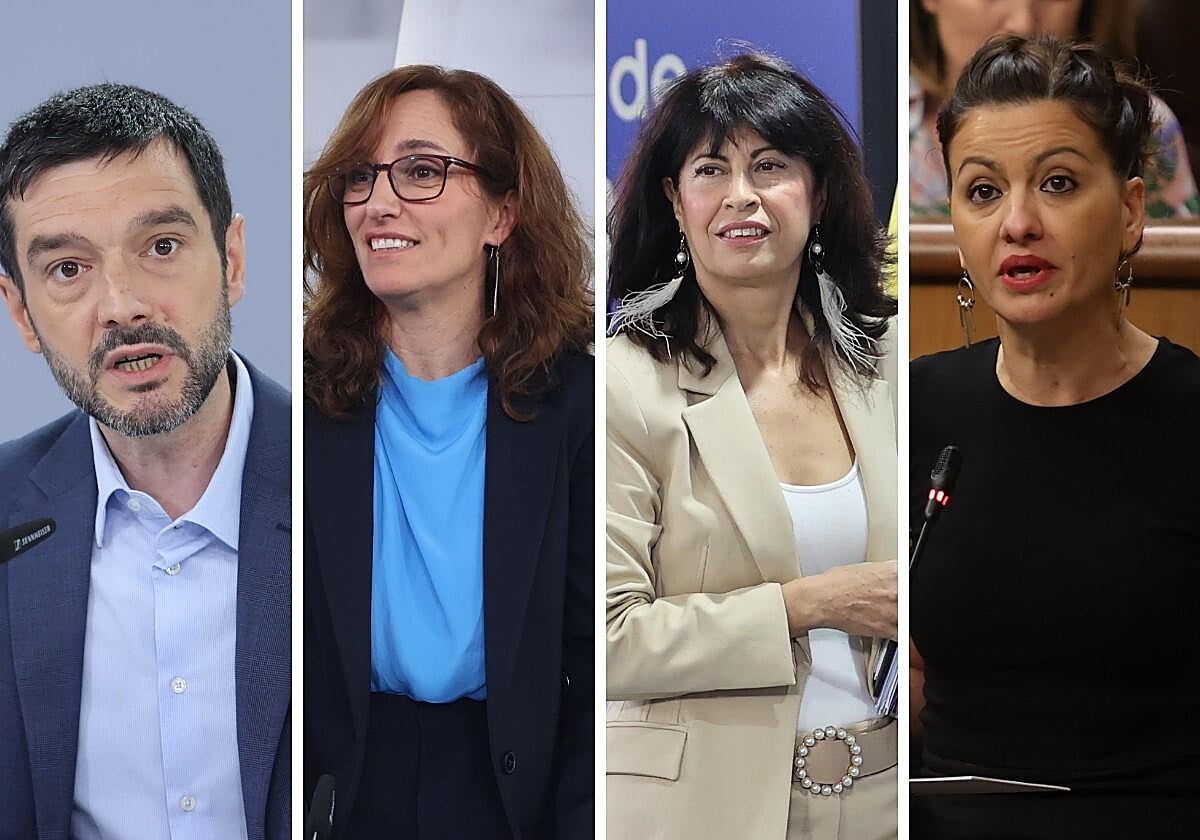 Cuatro ministros se ausentan de la celebración de la Fiesta Nacional