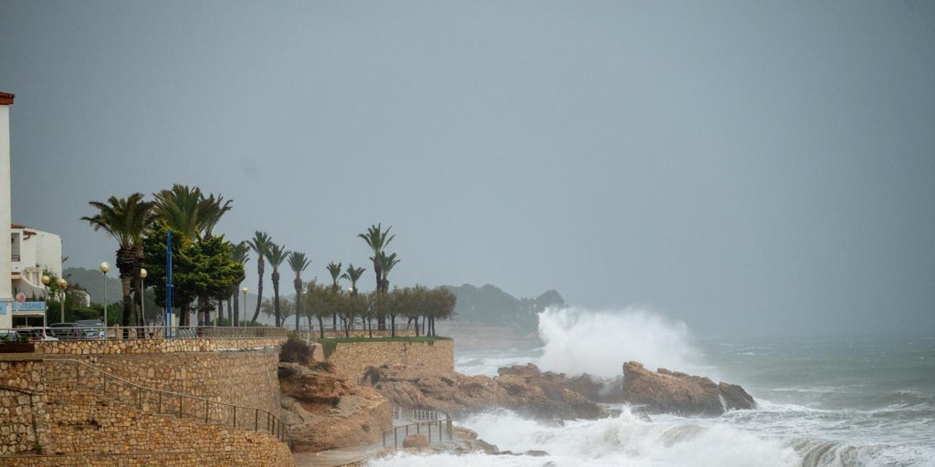 Mensaje a los móviles en el sur de Tarragona por peligro muy alto por lluvias intensas