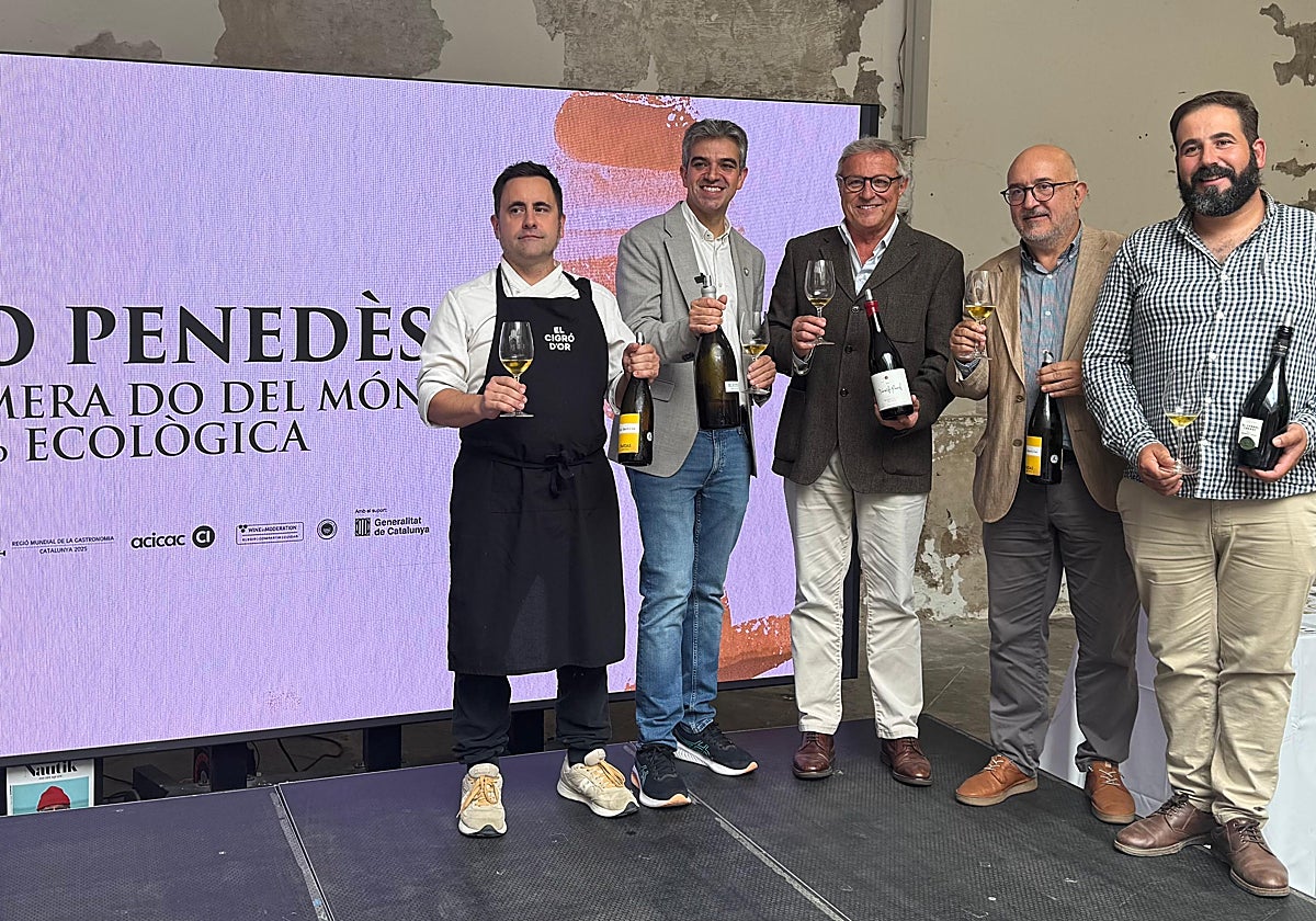 Los productores vitivinícolas del Penedès celebran ser la primera denominación de origen cuyos vinos son todos ecológicos