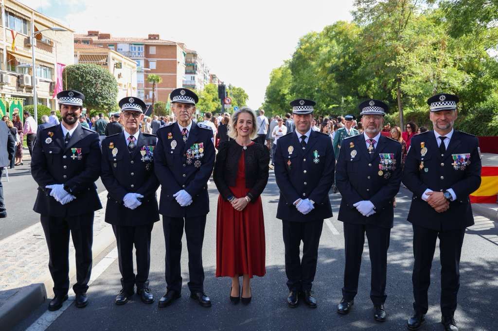 Toledo celebra el día de la patrona de la Guardia Civil, en imágenes