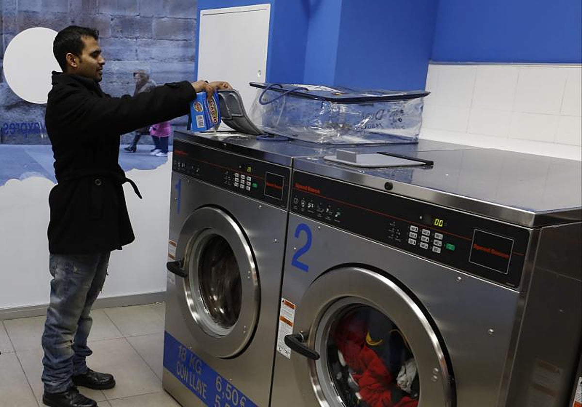 Imagen de archivo de una autovalandería