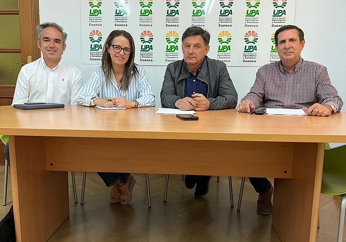 La primera jornada de trabajo ha sido con UPA