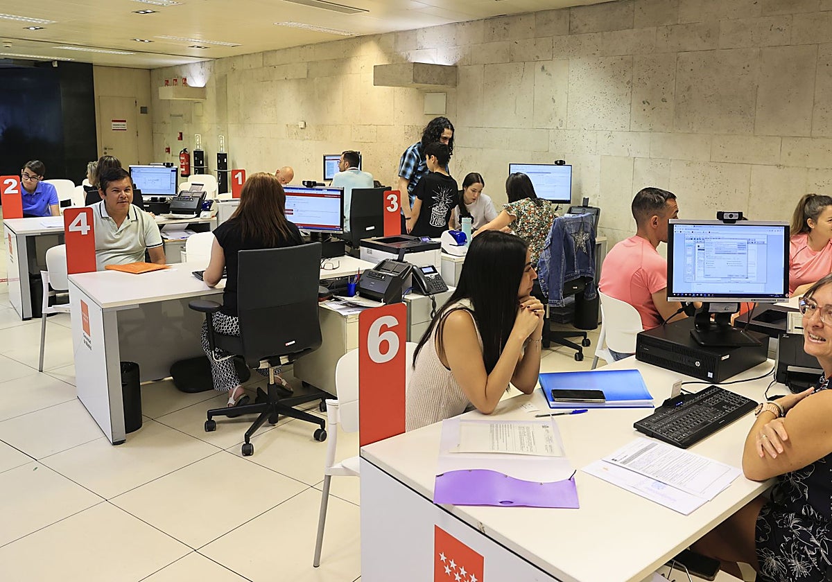 Oficina de Atención al Ciudadano en la carrera de San Jerónimo