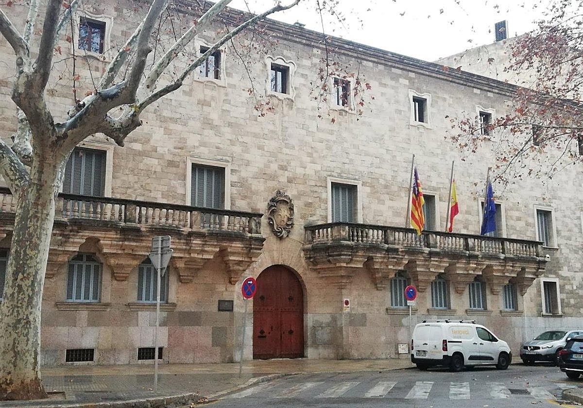 El Palacio de Justicia, sede del Tribunal Superior de Justicia de Baleares.