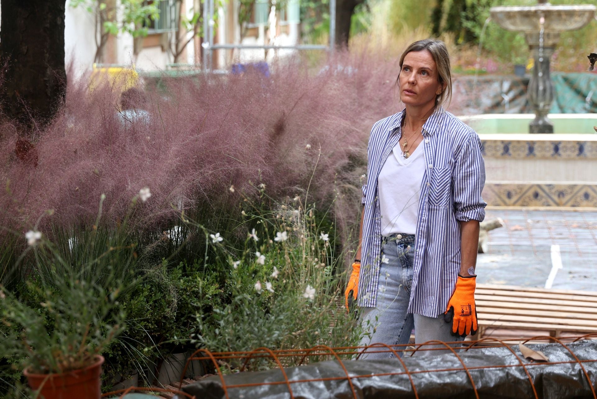 El arranque del montaje de Flora 2025, en imágenes