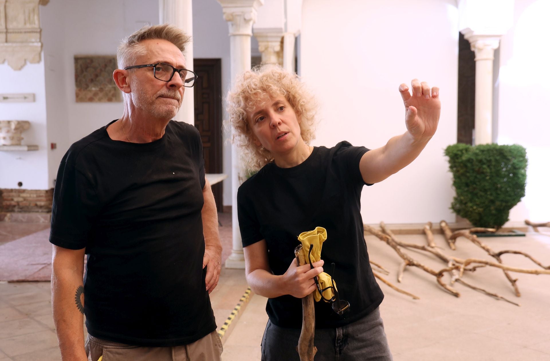 El arranque del montaje de Flora 2025, en imágenes