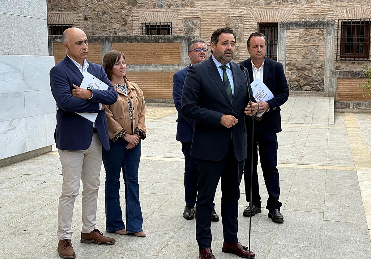 Paco Núñez, presidente del PP de Castilla-La Mancha, este lunes