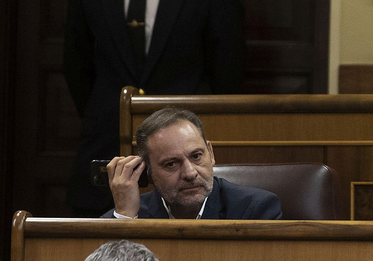 Ábalos, en el Congreso