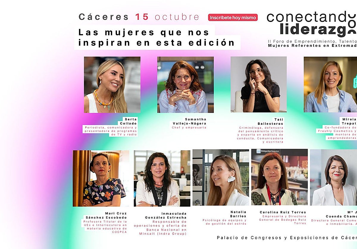 II Foro de Emprendimiento, Talento y Mujeres Referentes en Extremadura