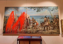 Montilla vuelve la mirada a José Garnelo tras el ataque a una de sus obras en el Museo Naval en Madrid