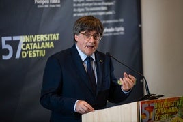Puigdemont reiteró este lunes a Zapatero en Suiza el 'no' de Junts a los Presupuestos