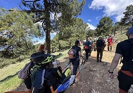 La Diputación de Toledo promueve actividades inclusivas con el préstamo de una silla Joëlette y una barra direccional