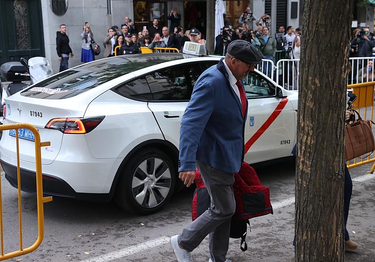 Koldo García, a su llegada la Supremo