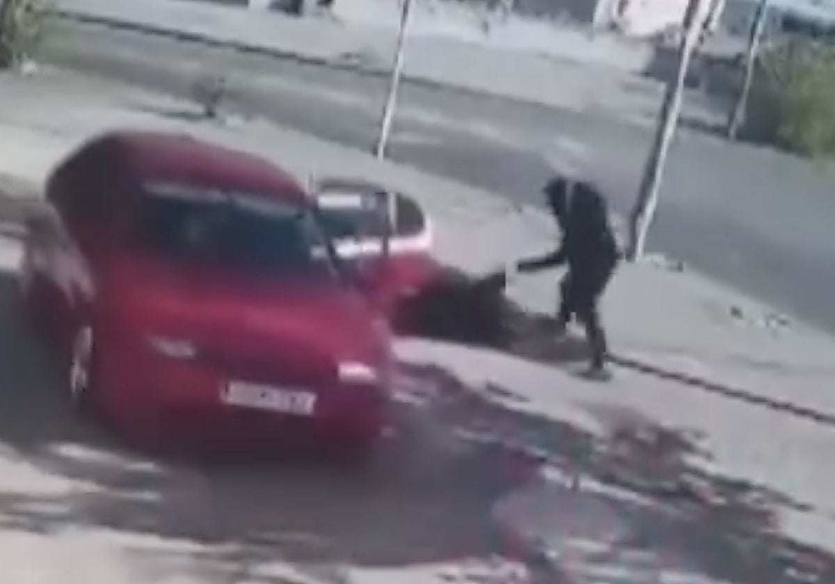 El atraco de ayer en Cobo Calleja