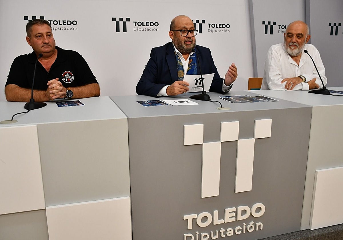 Martín Lázaro, Tomás Arribas y José Luis Alonso