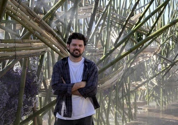 El brasileño Wagner Kreusch gana Flora con su 'Río flotante' instalado en Viana