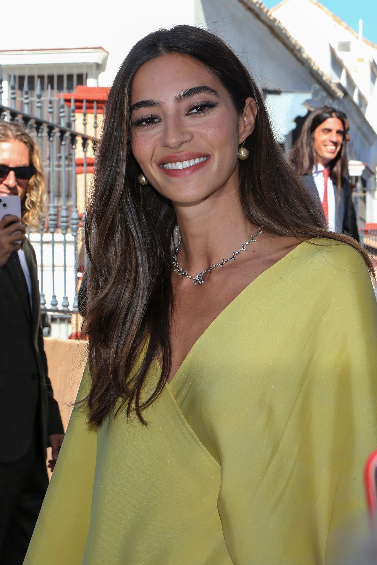 Rocío Crusset, hermana del novio e hija de Carlos Herrera y Mariló Montero