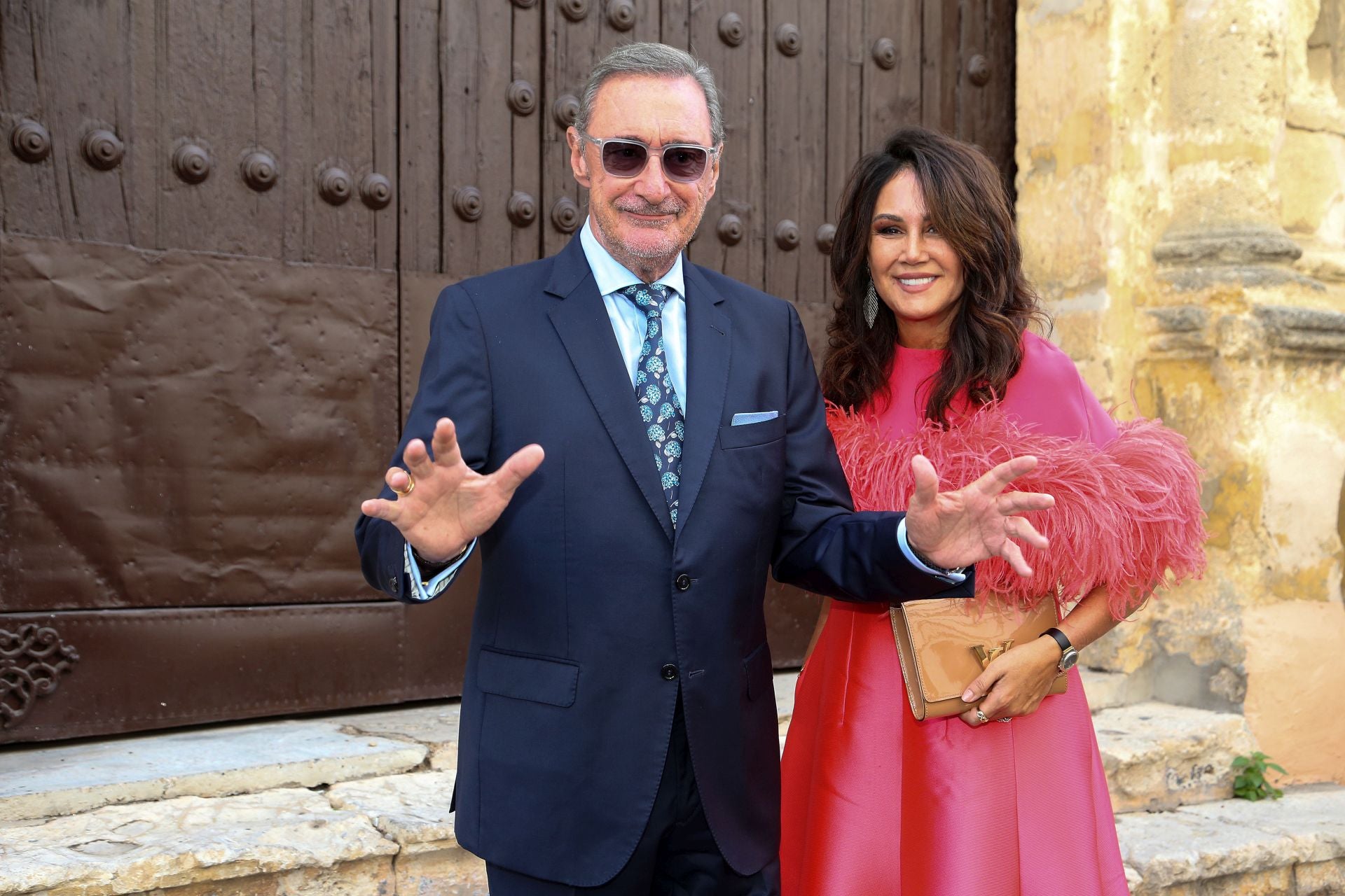 Carlos Herrera y su mujer, Pepa Gea