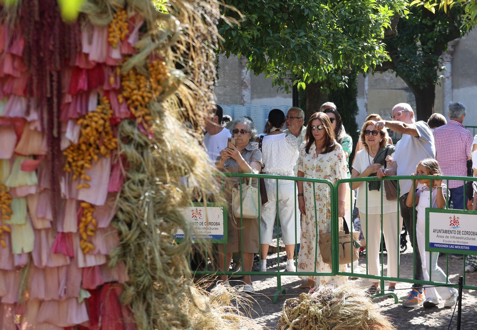 Las multitudinarias visitas a los patios de Flora en Córdoba, en imágenes