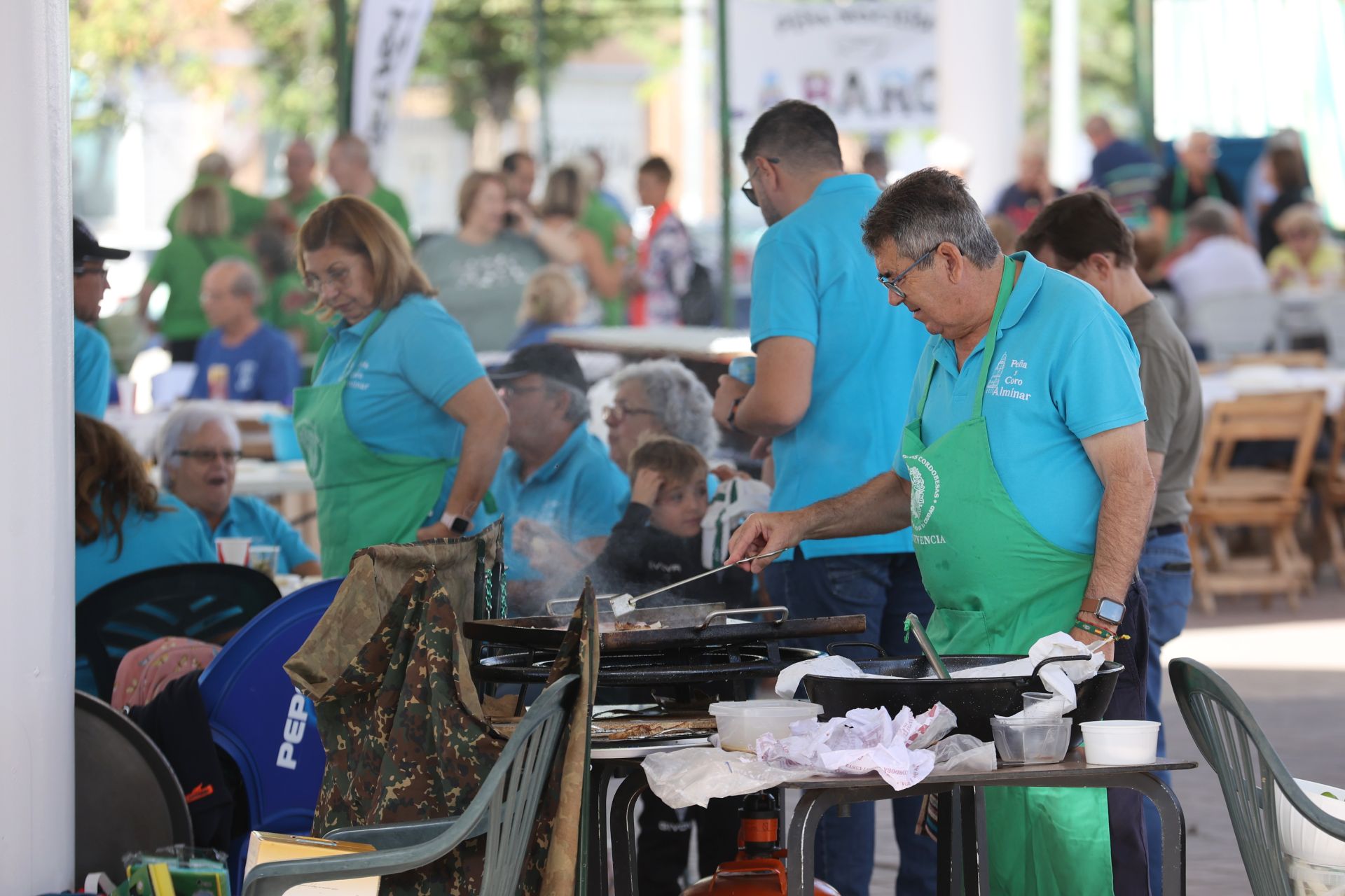 La animada jornada de convivencia de las peñas cordobesas, en imágenes