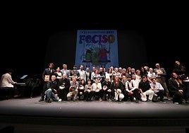 Brillante gala del Festival de Cine Social (Feciso) con un lleno absoluto en el Teatro de Rojas de Toledo