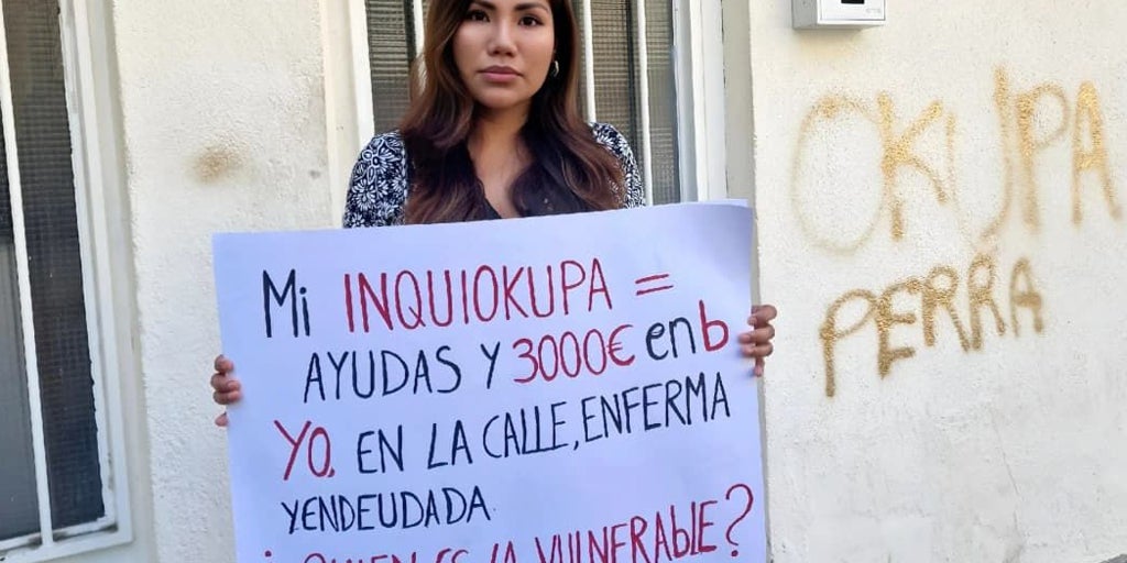 La pesadilla sin fin de Jacqueline: «Mi inquiokupa me fríe a denuncias y amenazas, y yo duermo en el sofá de una amiga»
