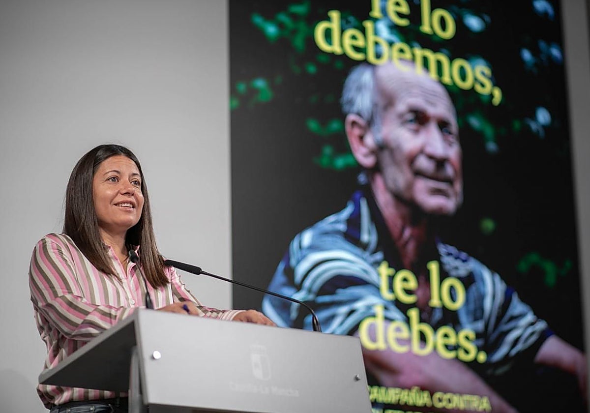 Bárbara García Torijano presenta la campaña 'Te lo debemos. Te lo debes'
