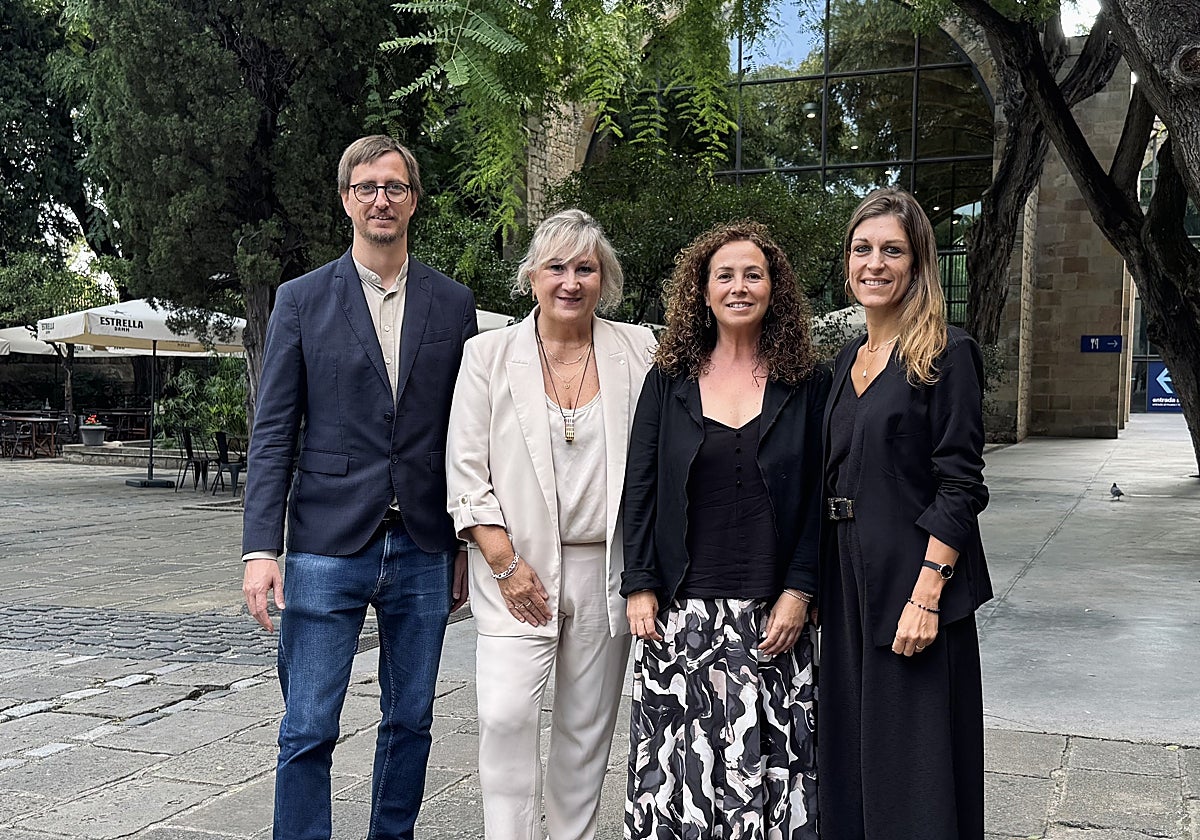 En la presentación del Fórum participaron Marc Vilahur, Cristina Lagé, Anna Álvares y  Soledad Bravo