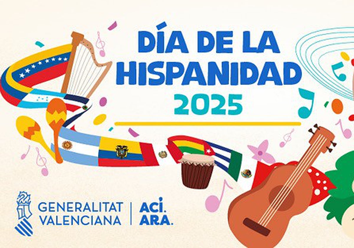 Cartel de las actividades del Día de la Hispanidad