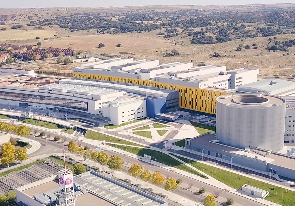 Vista general del hospital universitario de Toledo