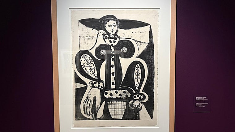 La obra «Mujer en un sillón (Françoise) que pintó Picasso en 1948