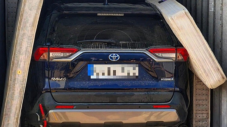 Cae en Almería una red que robaba coches y los mandaba en contenedores hasta África