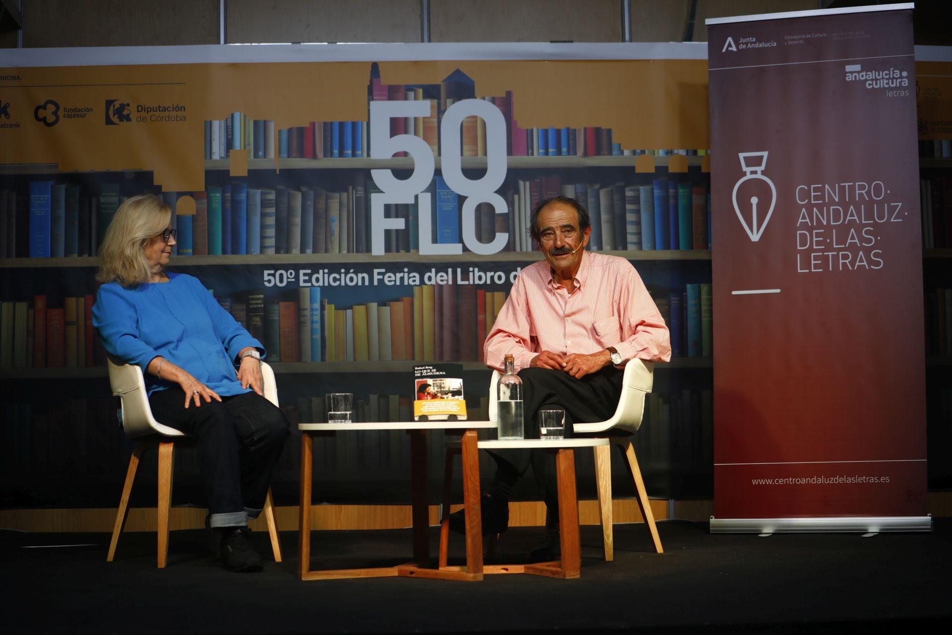 La presentación en la Feria del Libro de Córdoba del libro de Rafael Reig &#039;Lo que sé de Almudena&#039;, en imágenes