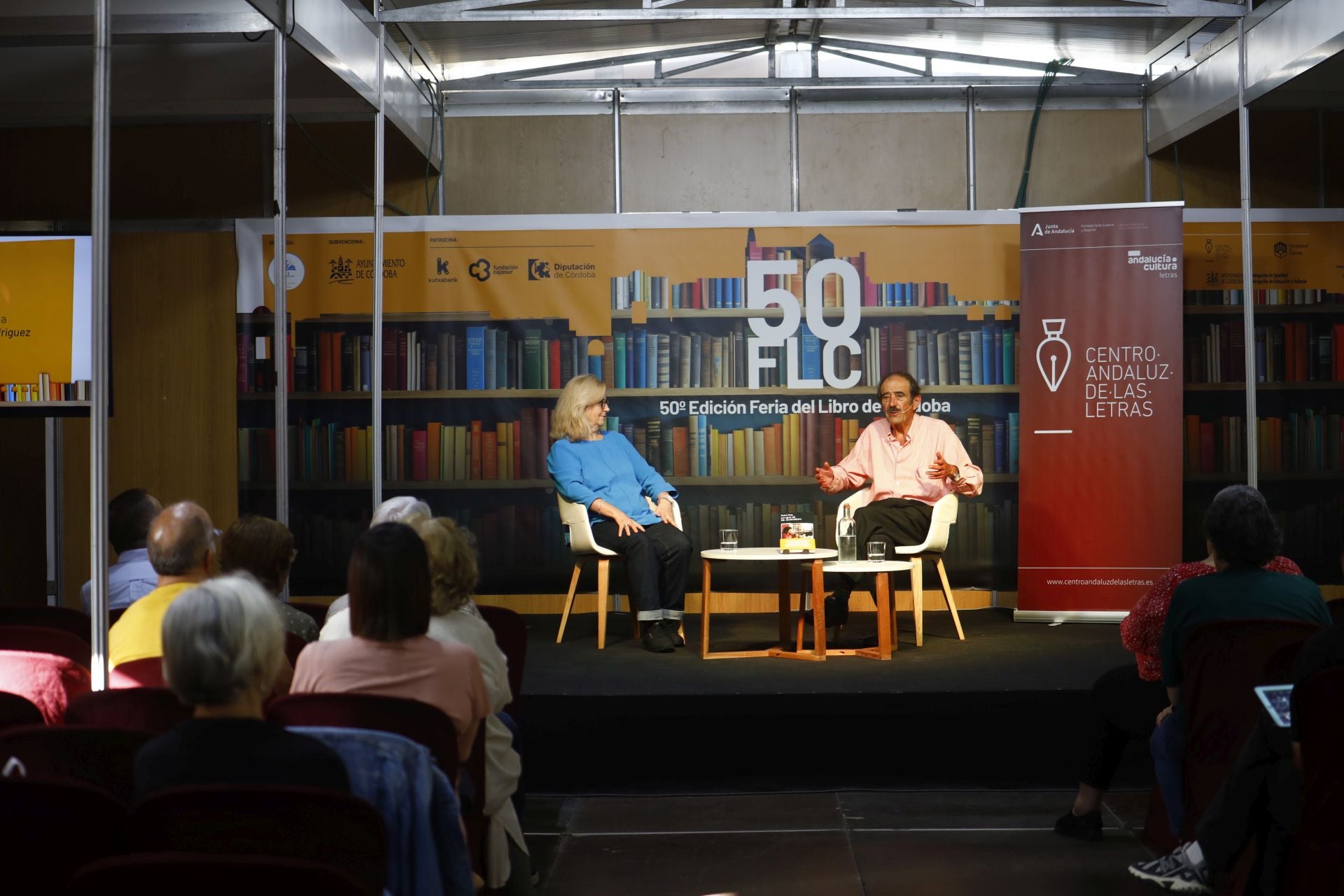 La presentación en la Feria del Libro de Córdoba del libro de Rafael Reig &#039;Lo que sé de Almudena&#039;, en imágenes