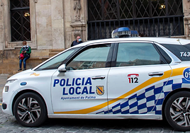Una mujer se asusta por una araña y choca contra un coche y tres motocicletas en Palma