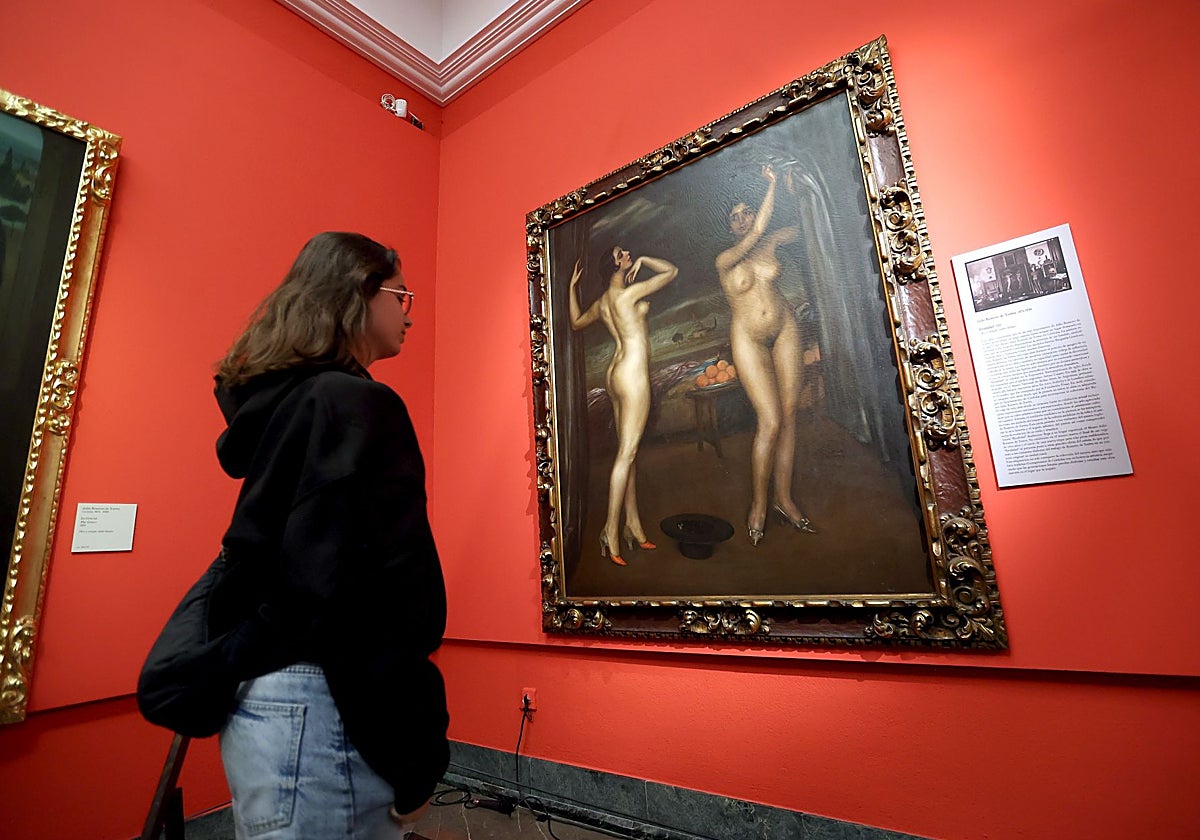 'Rivalidad', expuesto en el Museo Julio Romero de Torres