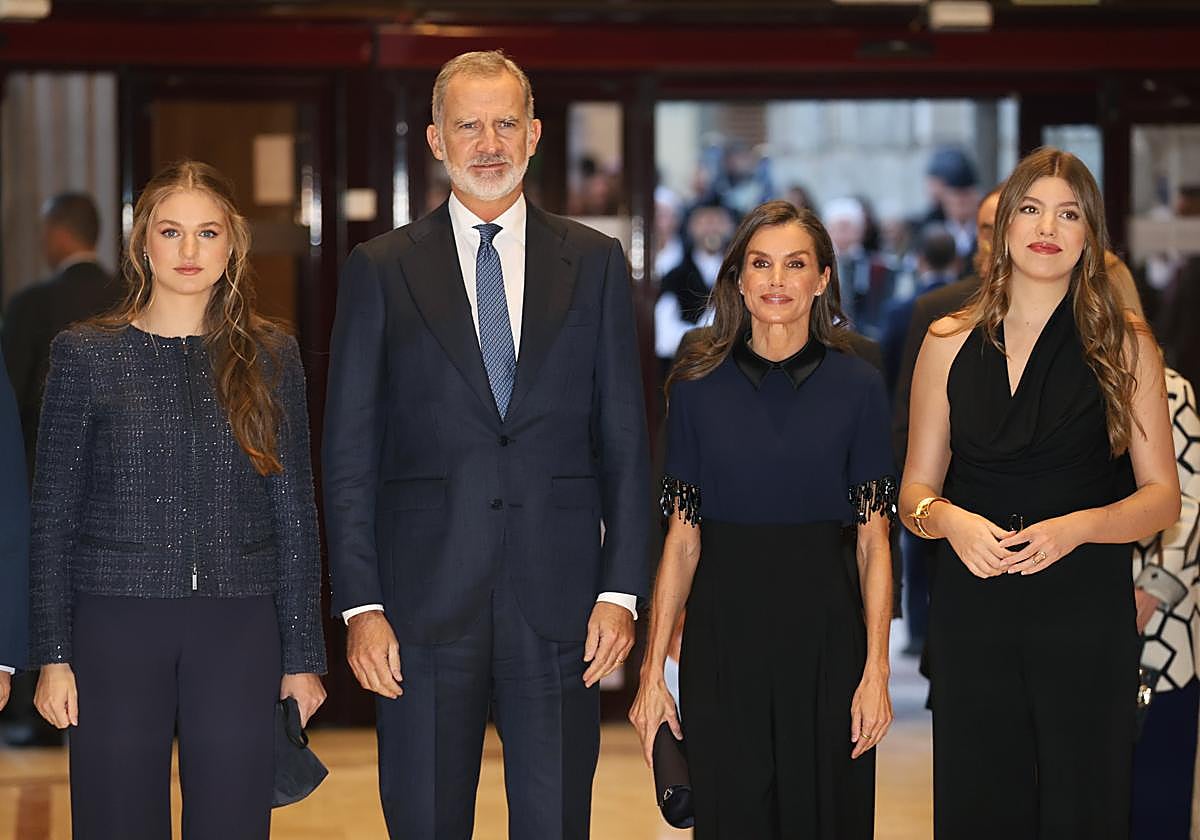 La Familia Real preside el XXXIII Concierto Premios Princesa de Asturias