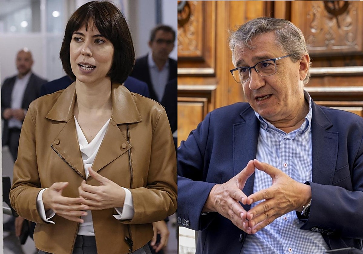 La ministra Diana Morant y el conseller valenciano José Antonio Rovira