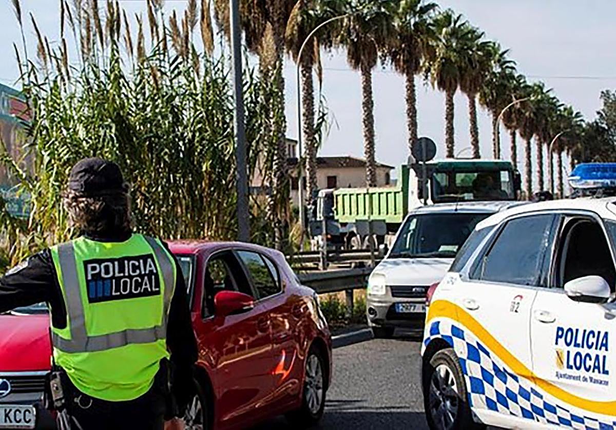 Imagen de archivo de agentes de la Policía Local de Manacor