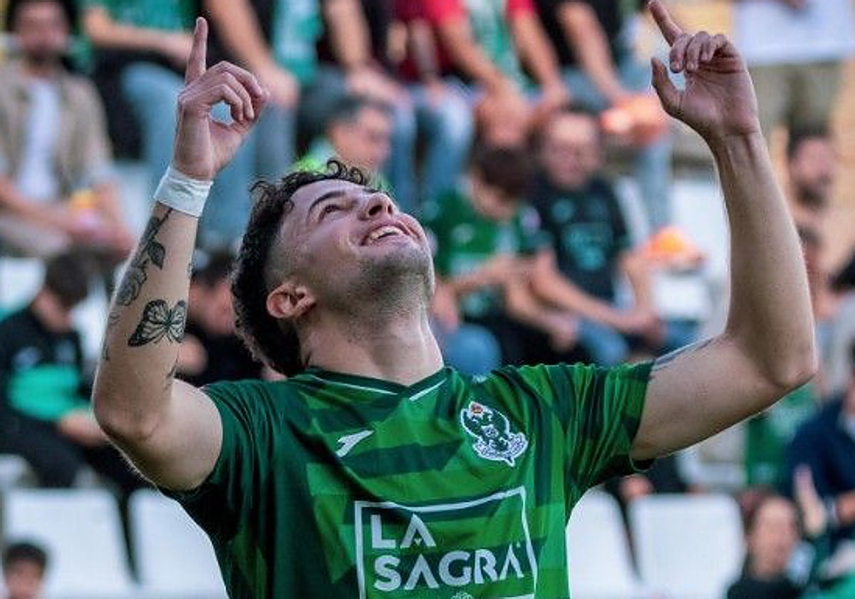 Hornero tuvo una tarde muy acertada y marcó dos de los seis goles del Toledo