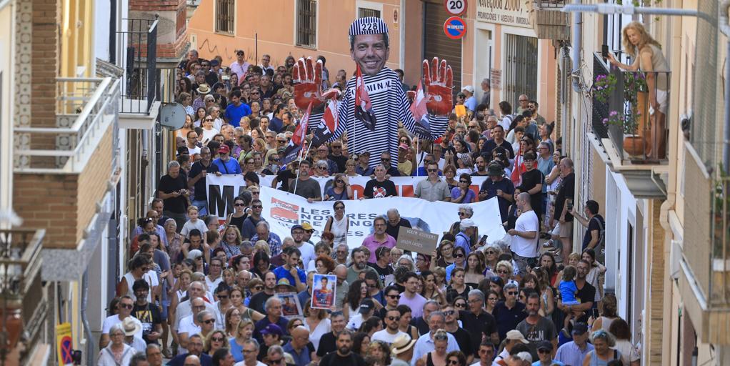 Manifestación en Valencia por el aniversario de la dana, en directo: última hora de las protestas contra Mazón hoy