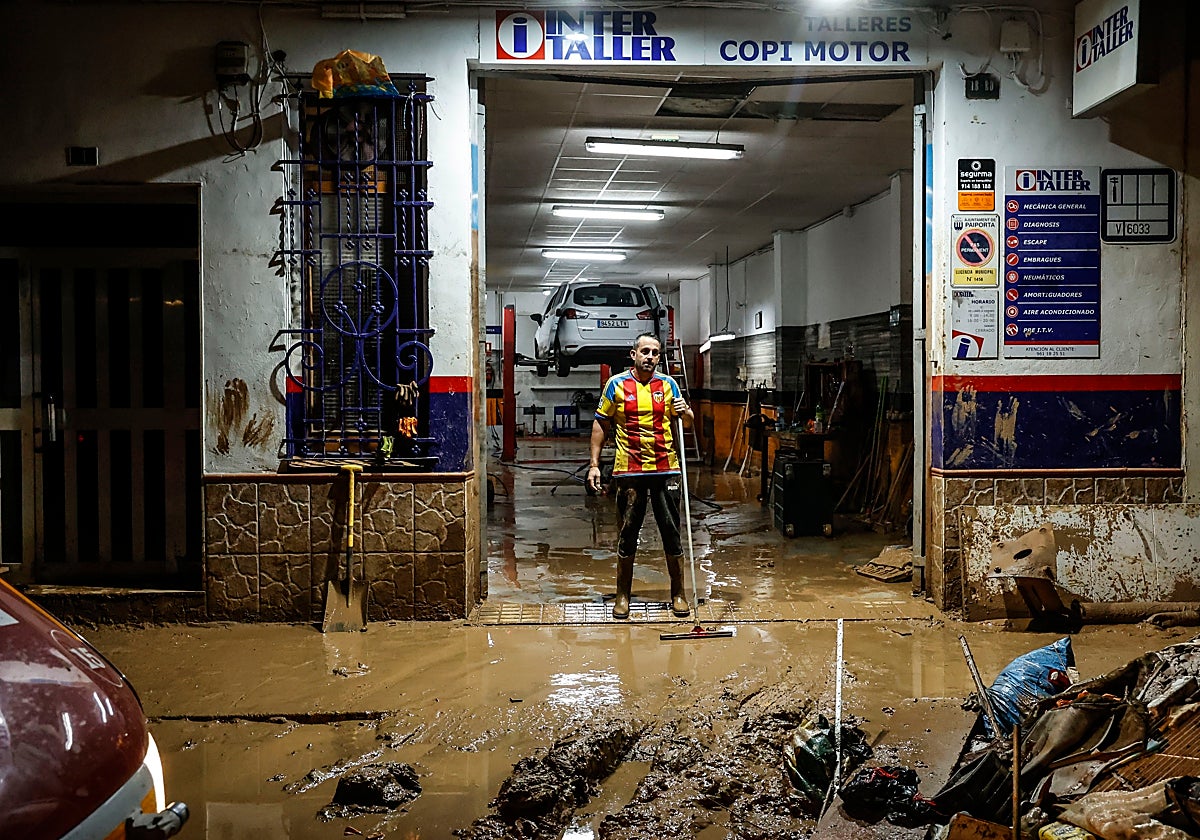 La catástrofe de la dana, en una imagen de archivo de 2024
