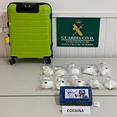 Pillado infraganti con 2,3 kilos de cocaína en su maleta en La Palma