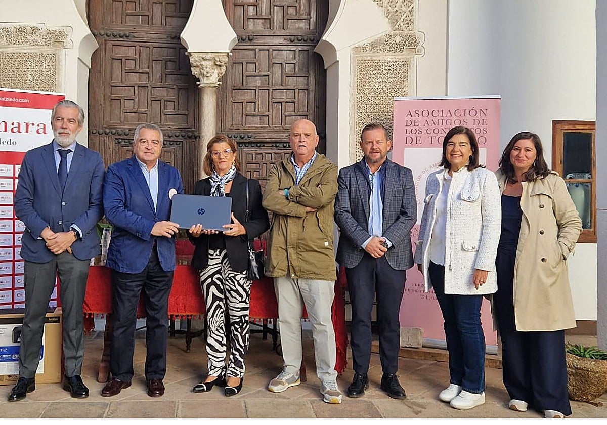El convenio se ha suscrito en la sede de los conventos, en el monasterio de Santa Clara
